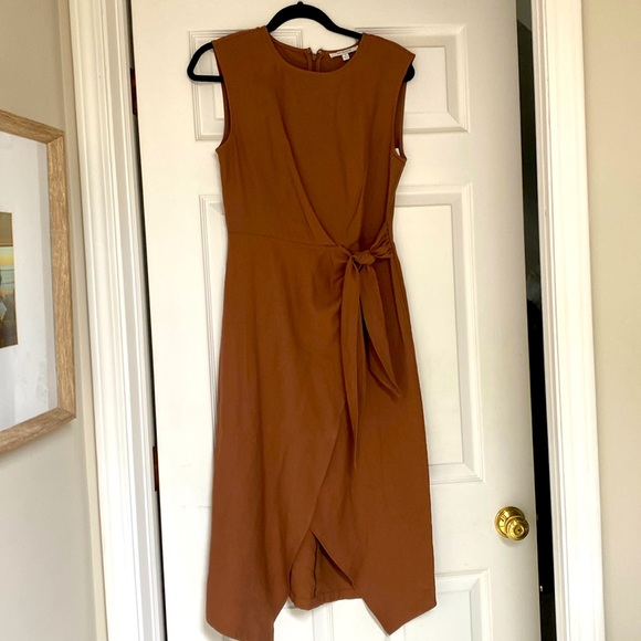 Zoe And Claire Mocha Dress - Picture 1 of 12